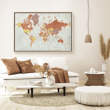 Votre histoire racontée sur une carte du monde