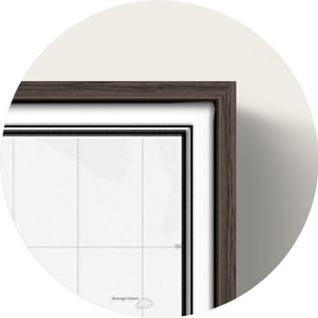 Caisse américaine en bois Chocolate oak