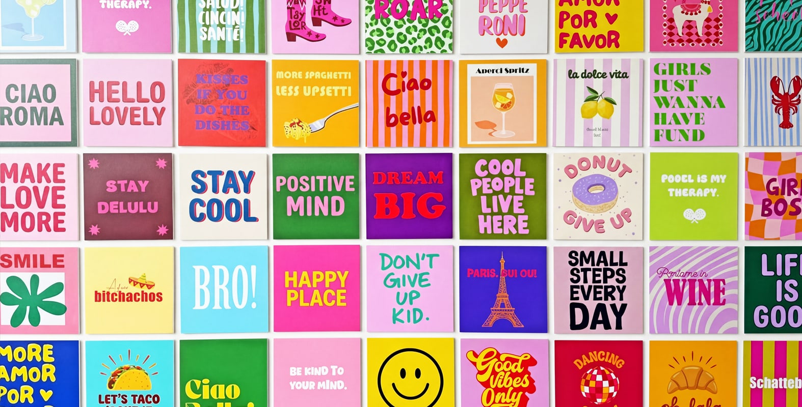 Happy Shapes. Choix parmi plus de 100 variantes différentes
