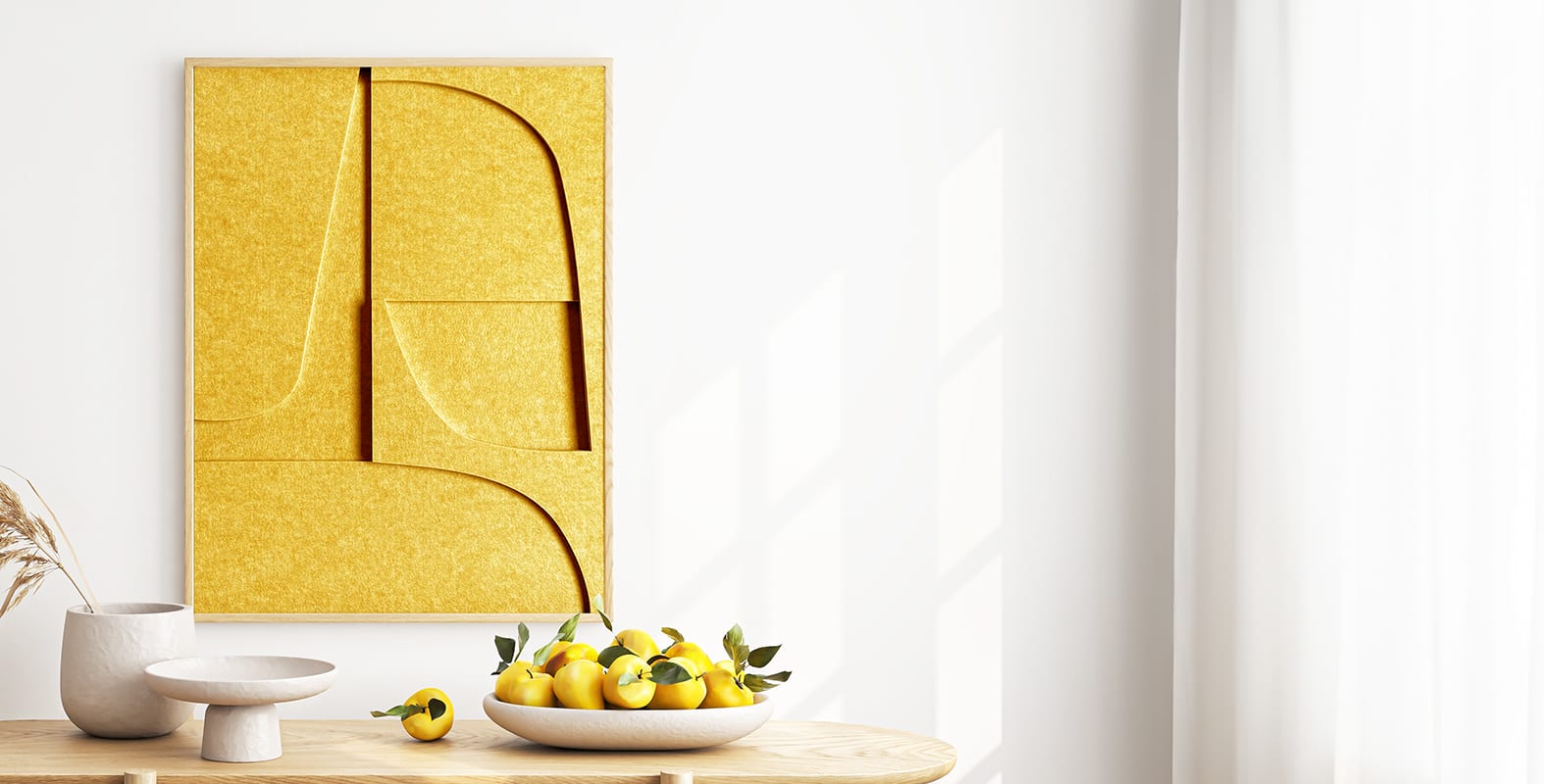 Art en Feutre. De magnifiques œuvres d'art pour chaque intérieur. Disponible dans des couleurs fraîches et éclatantes !