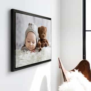 Photos sur toile avec caisse américaine noire