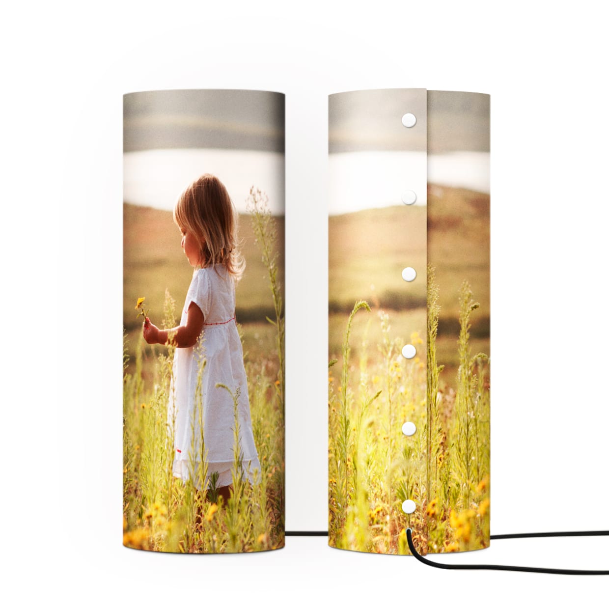 Photo sur lampe enfant