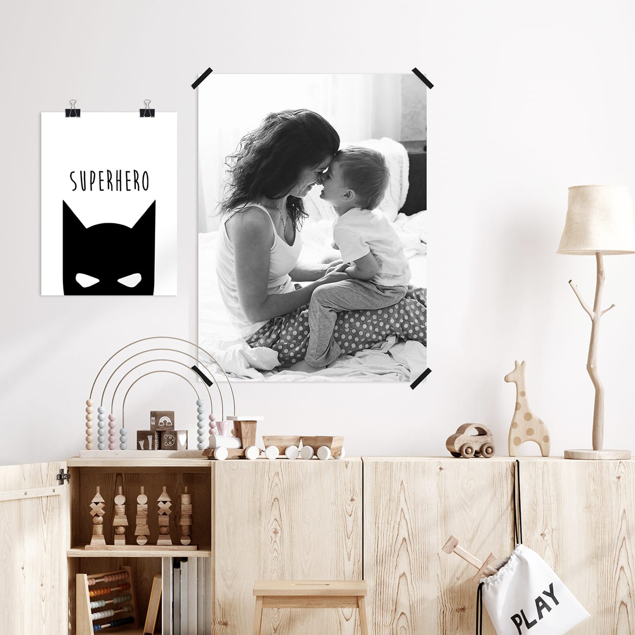 Photo sur poster