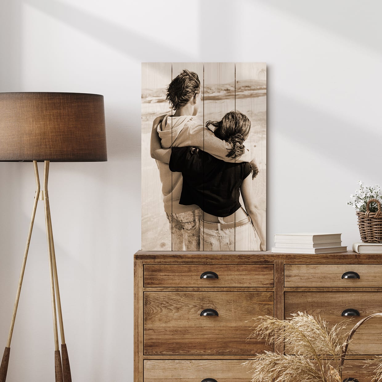 Photo sur bois