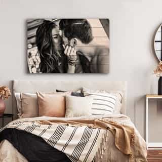 Photos sur plaques bois