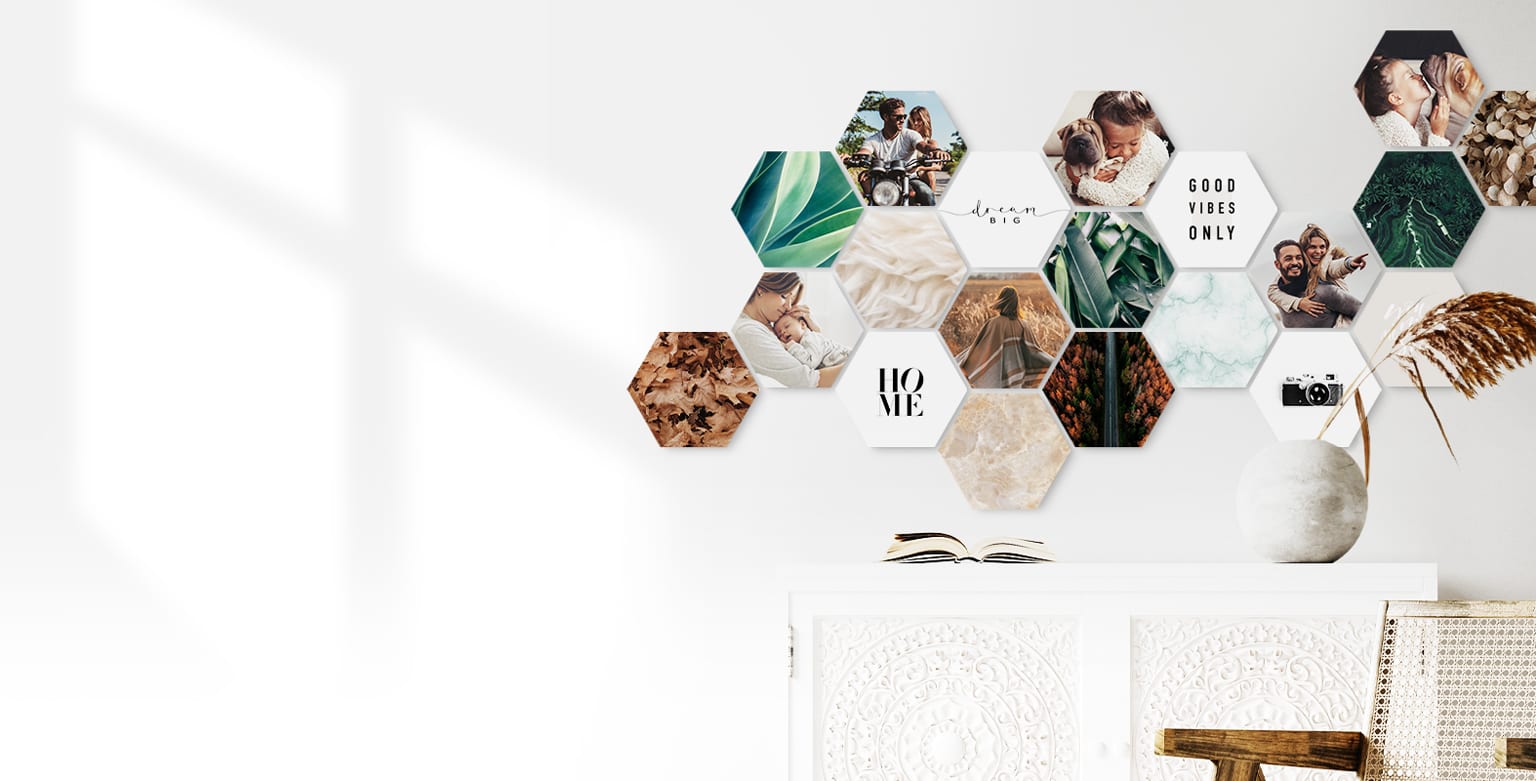 Shapes, le mur de photos qui grandit avec vos souvenirs !